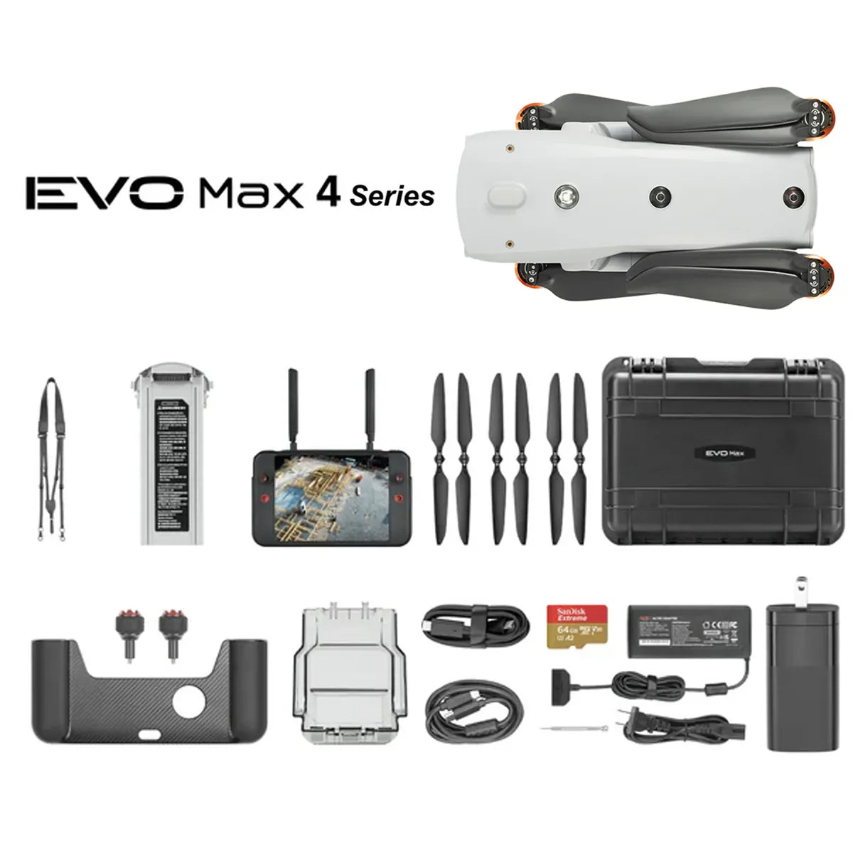 autel-robotics-evo-max-4t-xe-gray_ar102003219 Autel - EVO MAX 4T XE Bundle (Nest) - Image 1