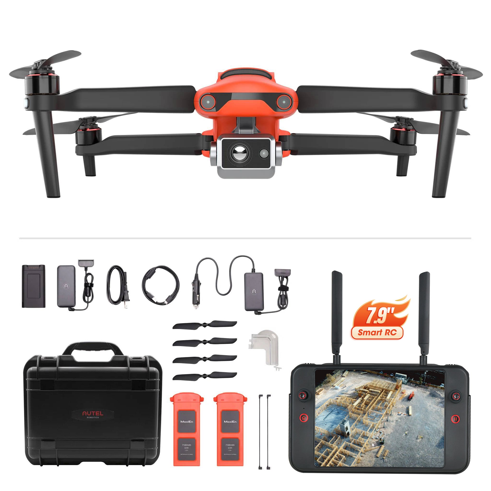 4_8defe0d4-14d8-4825-887f-204e36a299b6 Autel Robotics EVO II Dual 640T Thermal Drone Rugged Bundle V2 With Autel 7.9" Smart Controller - Image 1