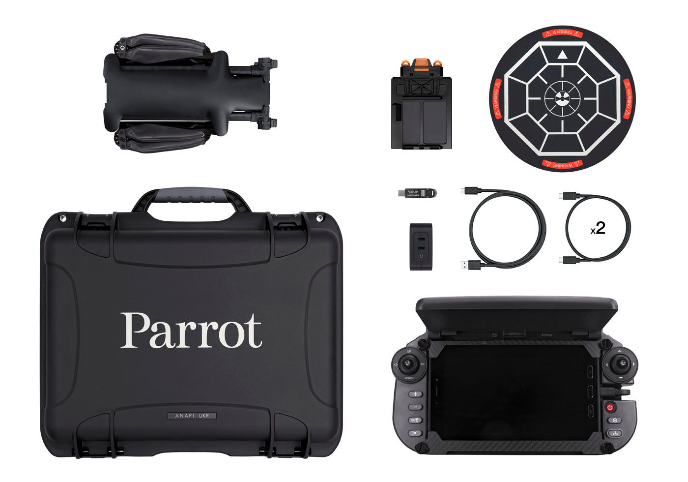 ANAFI_UKR_GOV_-_PACK_CONTENT Parrot ANAFI UKR GOV micro-UAV Drone - Image 1