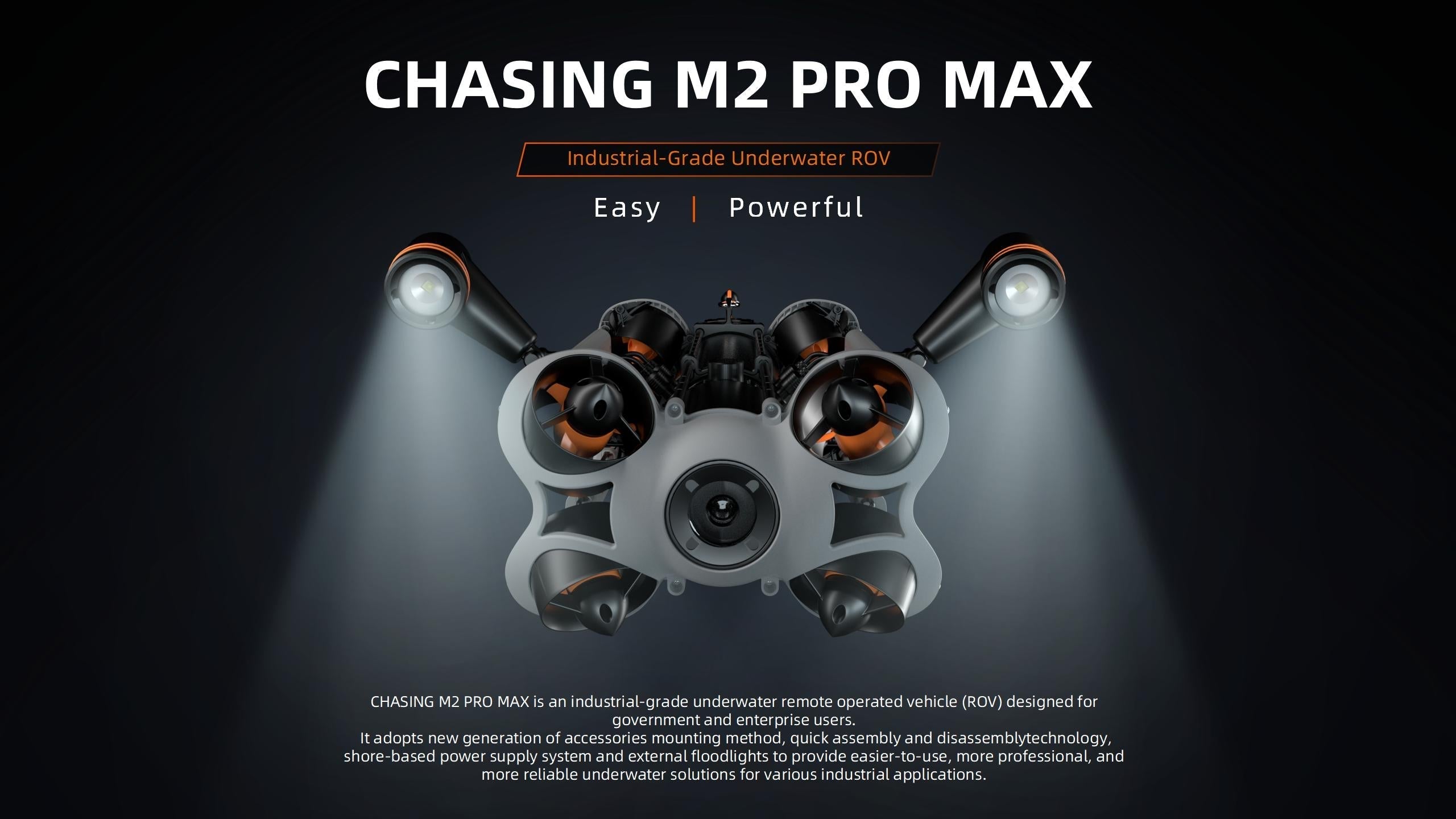 chasing_m2pro_max_01_bdba0dc9-2467-47d3-b6e0-38d0f9d4681f Chasing - M2 Pro Max Advanced Set (200M) ROV - Image 1